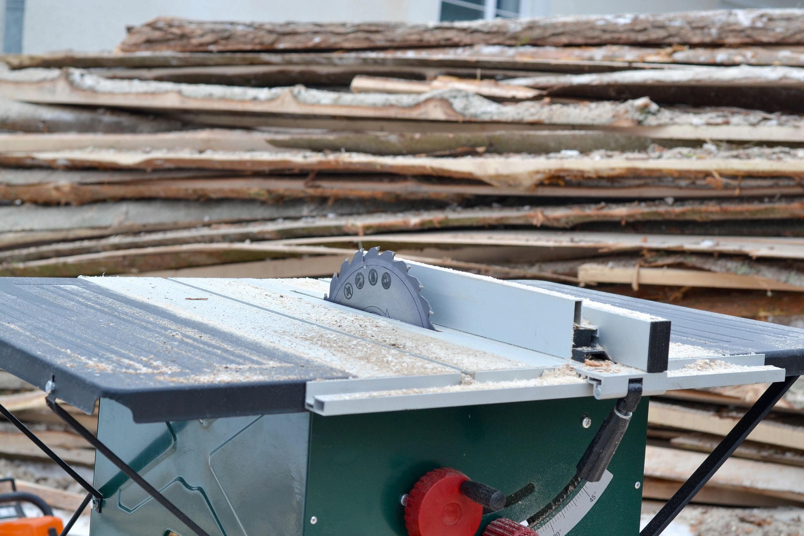 Professional construction equipment representing craftsmanship and preparation